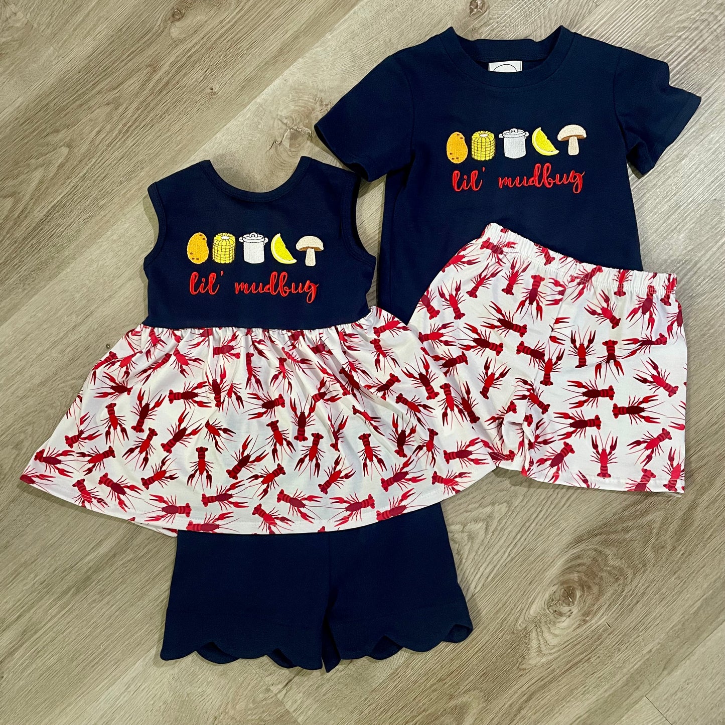 Lil' Mudbug Girls Set