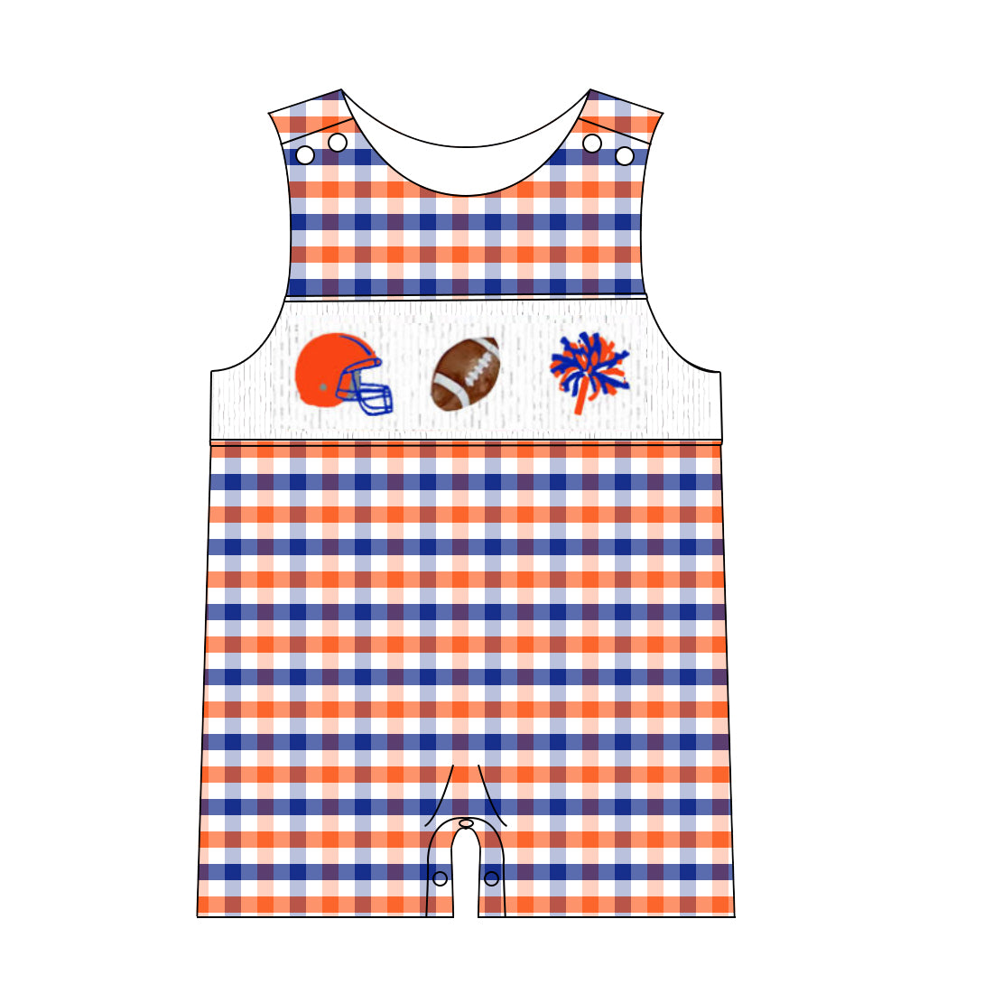 Florida Football Jon Jon | Smocked Game Day Jon Jon | Custom Team Colors