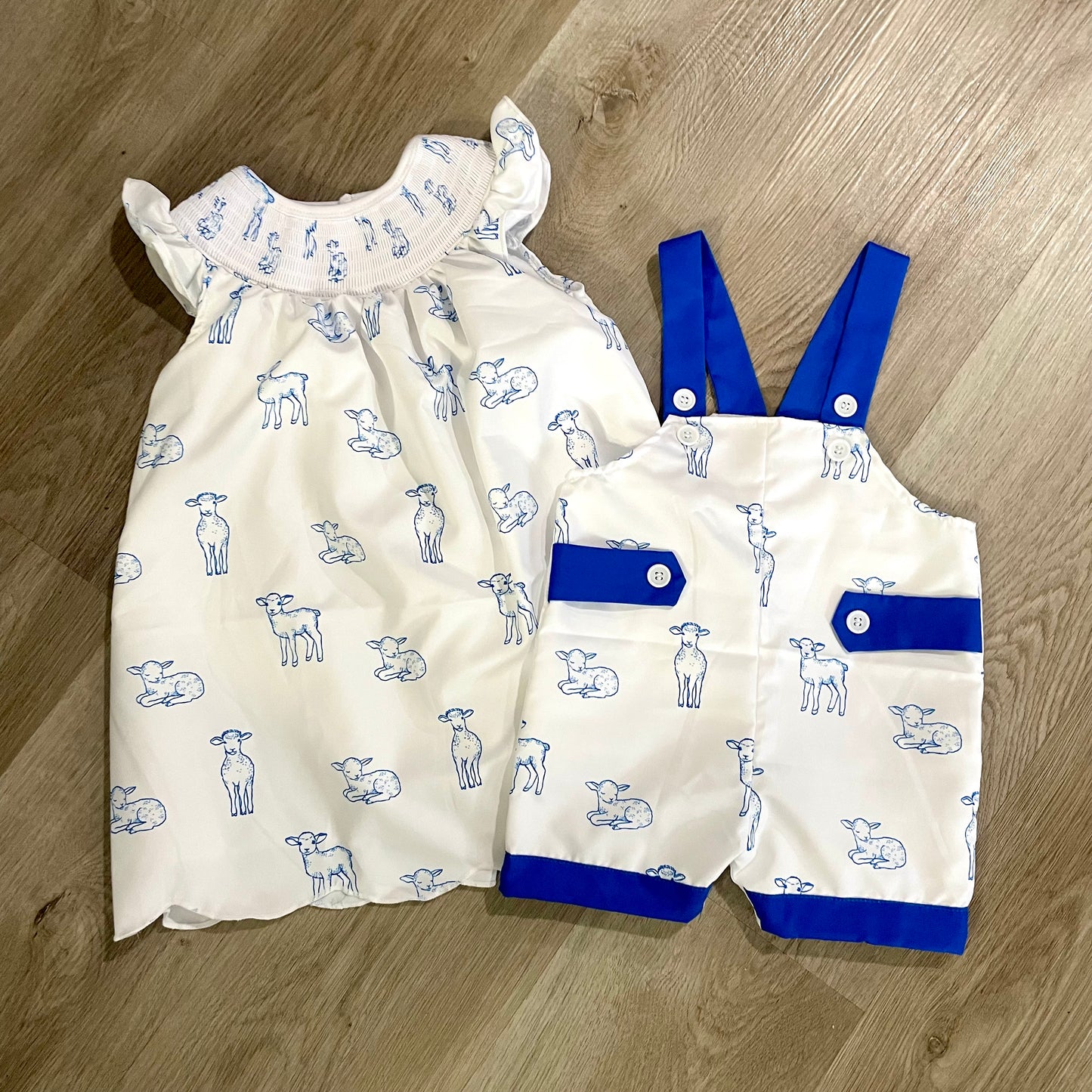 Mary's Little Lamb Overalls