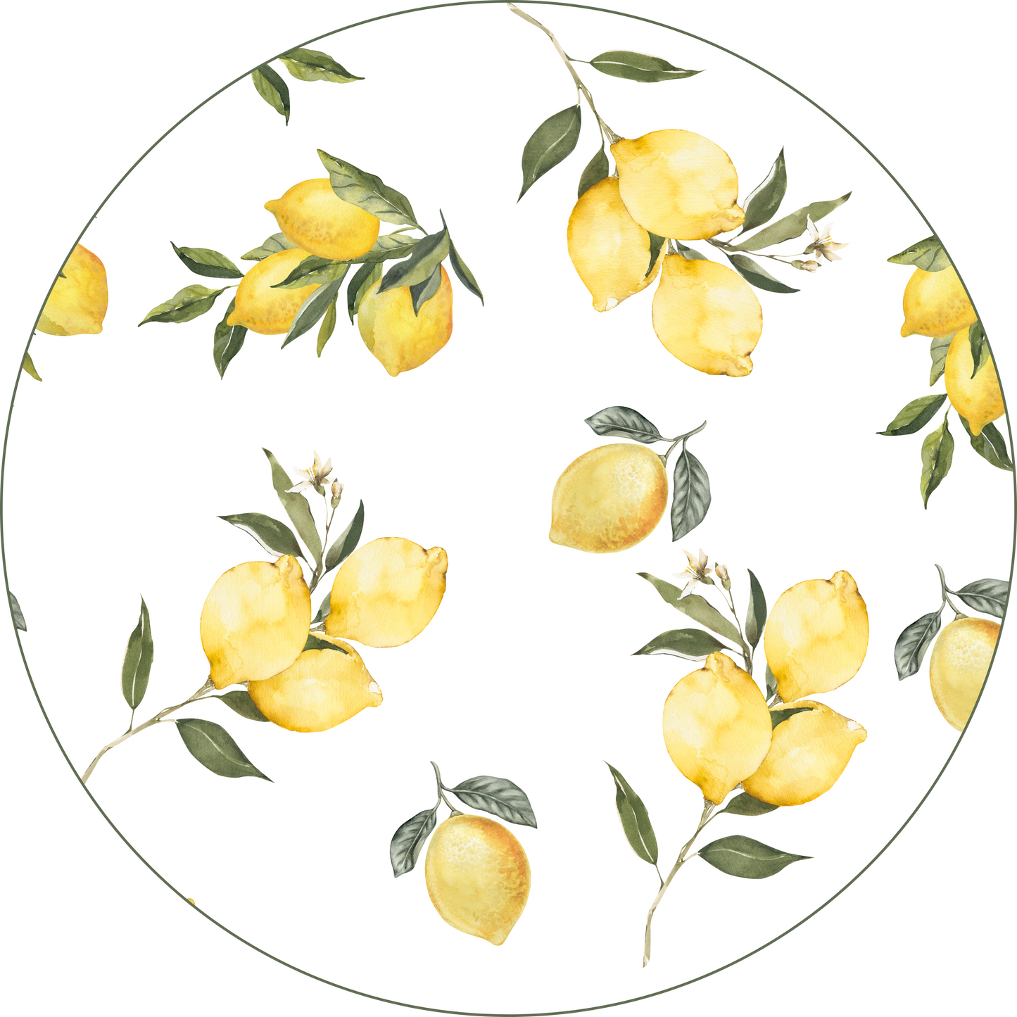 Squeeze the Day Lemon Print Boys Set