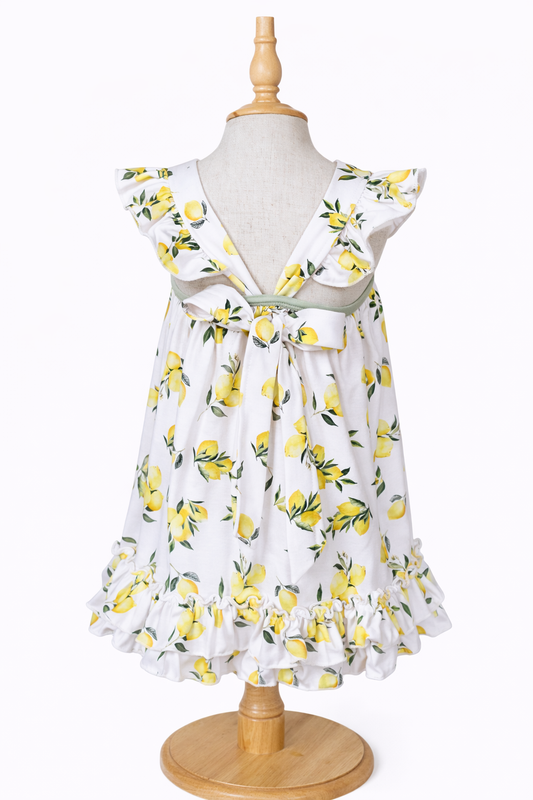 Squeeze the Day Lemon Print Dress
