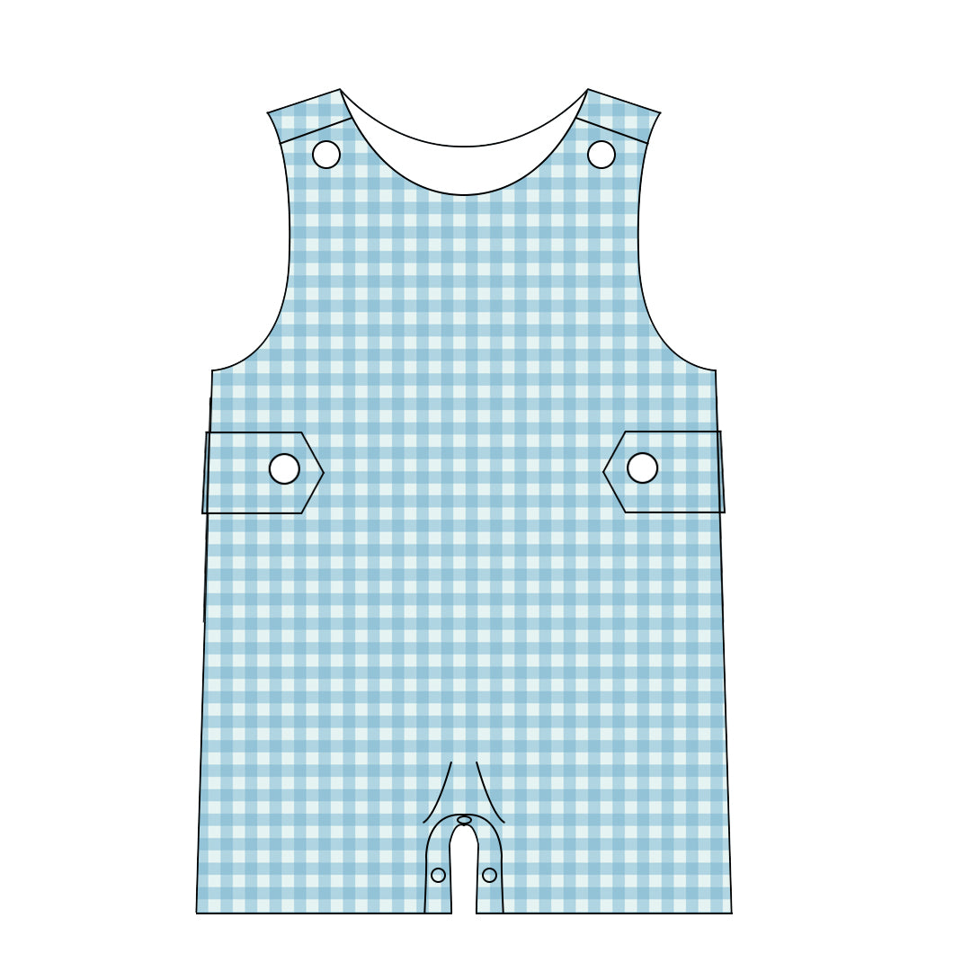 Blooms Plaid Shortall