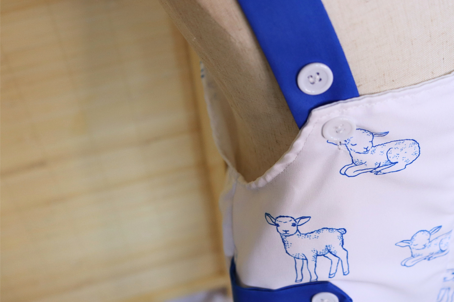 Mary's Little Lamb Overalls