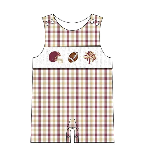 Florida State Football Jon Jon | Smocked Game Day Jon Jon | Custom Team Colors