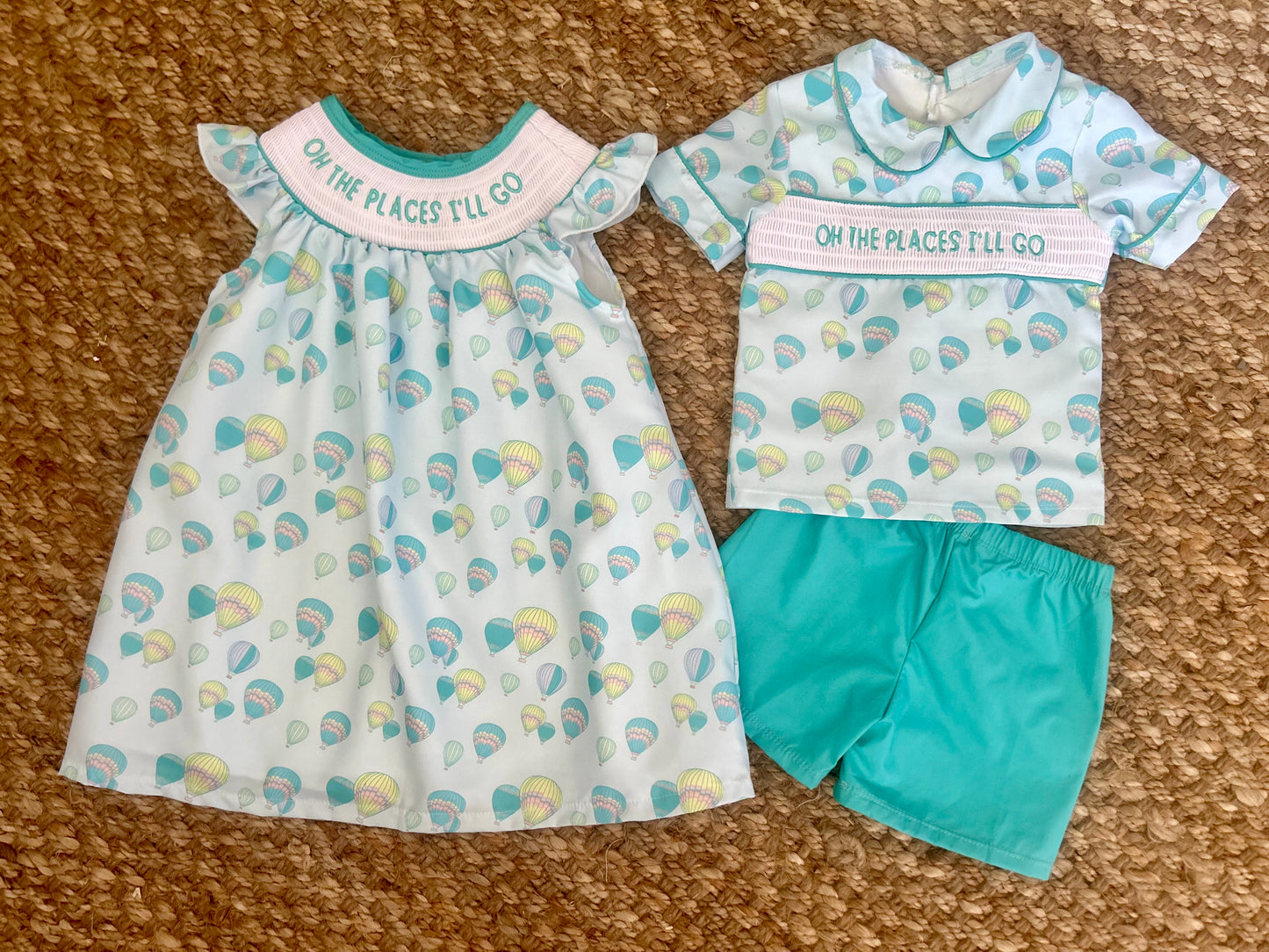Adventure Awaits Smocked Boy Set – Toddler Graduation Outfit