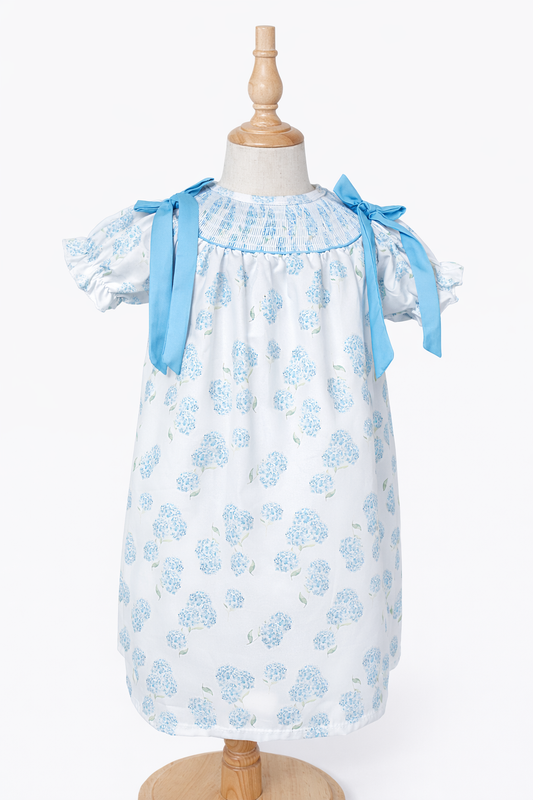 Hydrangea Blooms Dress