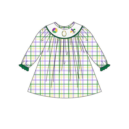 'Lis and Beads Mardi Gras Dress