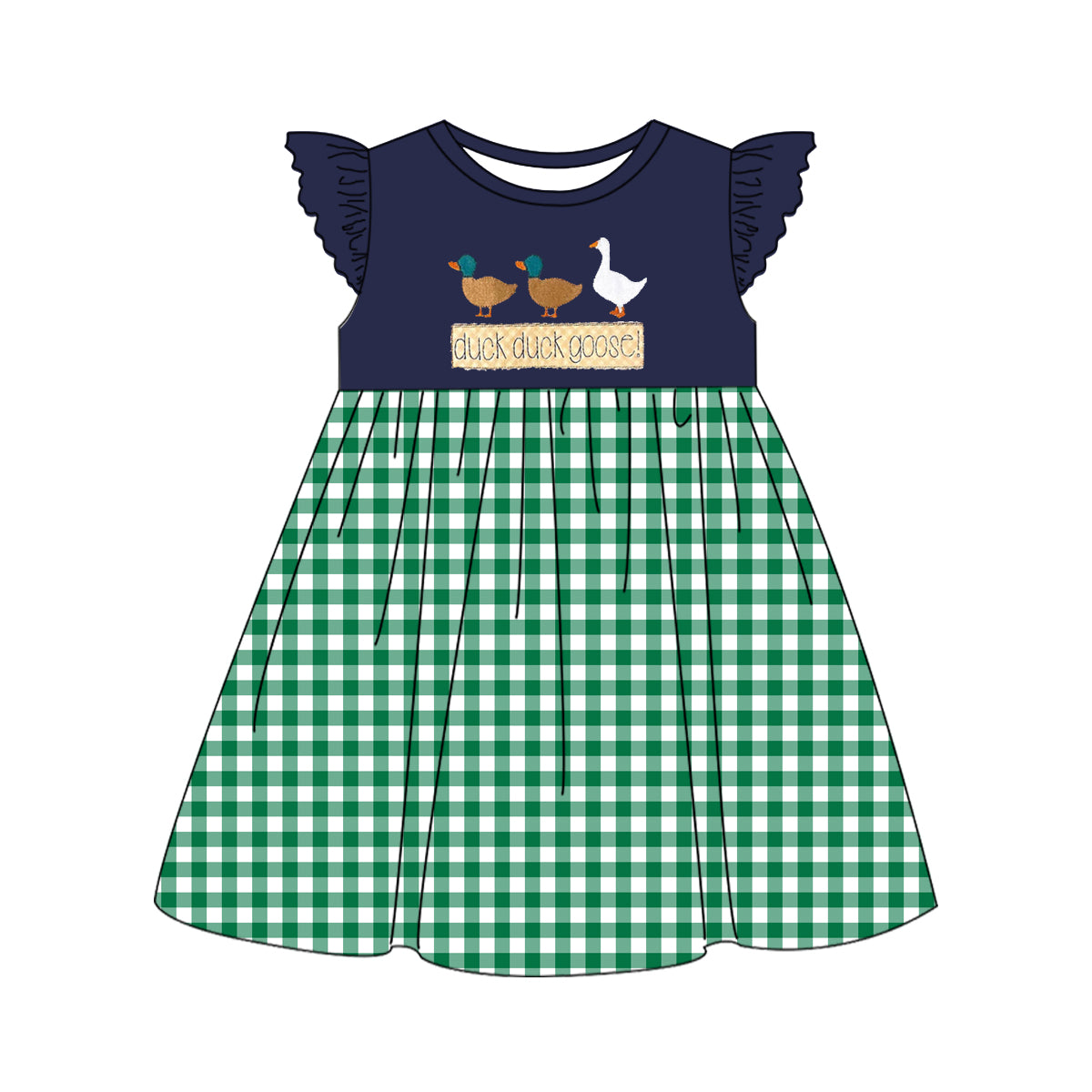 Duck, Duck, Goose! Girls Dress