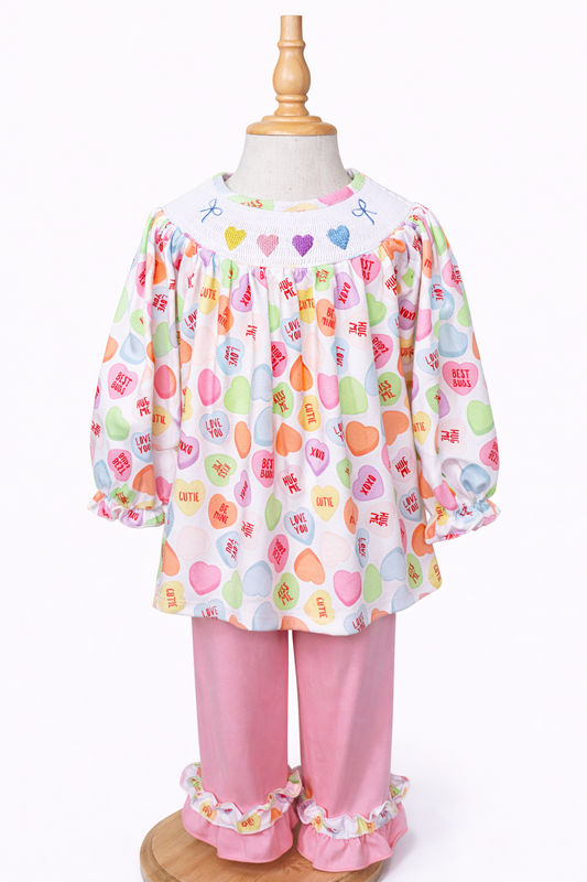 Little Sweet Heart Girls Set